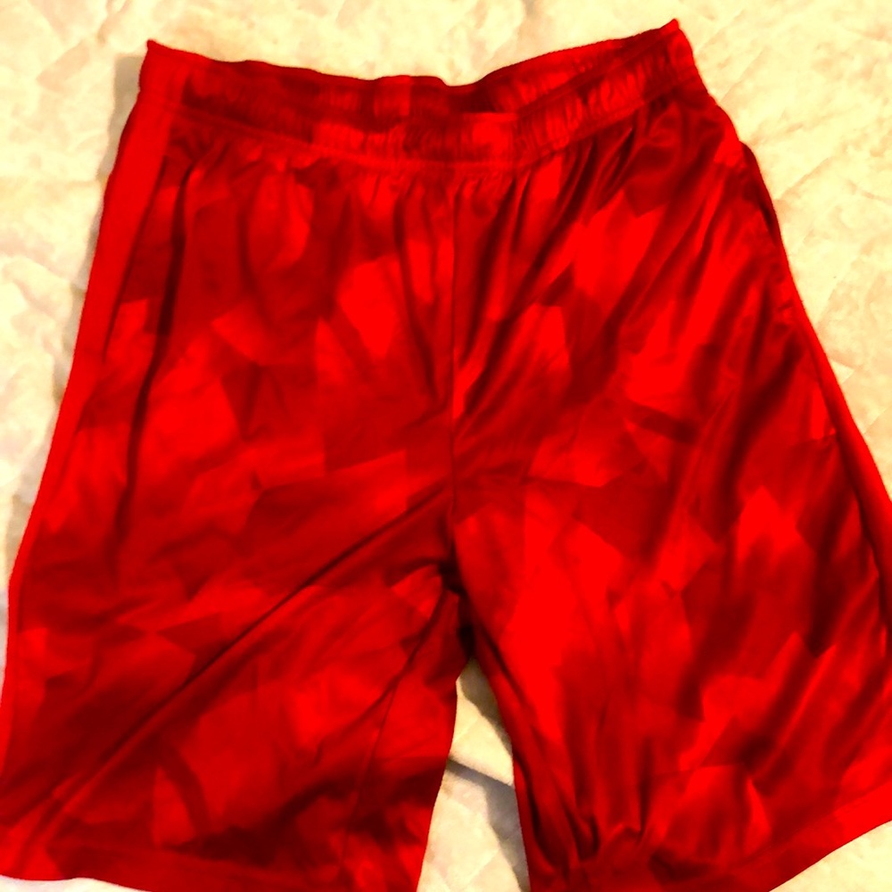 Boys Tek Gear red shorts